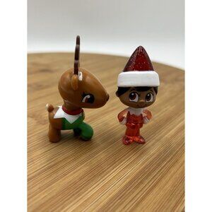 Elf on the Shelf Mini Merry Collectible Figures Lot of 2 Toys Mini Figures Decor